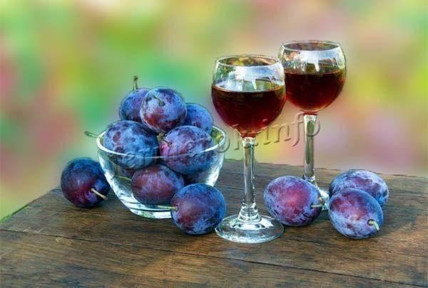 Сливово виноградное вино