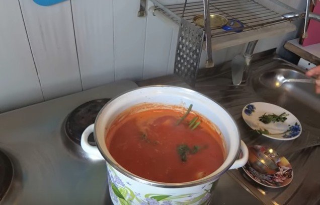 Томатный соус для супа