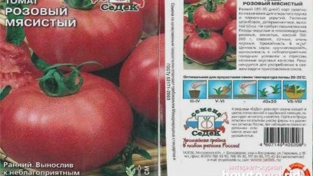 Фото, отзывы, описание, характеристика, урожайность сорта помидоров «Розовый мясистый»