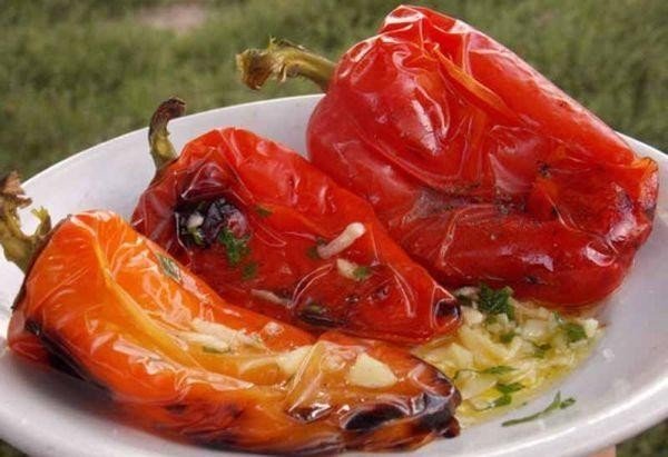 Печеный болгарский перец