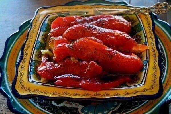 Печеный болгарский перец в духовке
