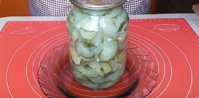 Салат из огурцов на зиму без стерилизации простой рецепт