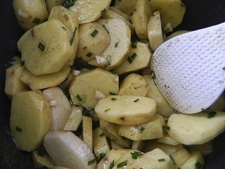 Хрустящий картофель в духовке